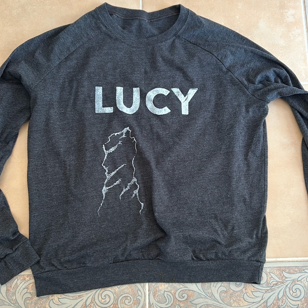 Lucy Vincent Screen Print long sleeved t-shirt